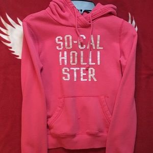 Pink Hollister Hoodie